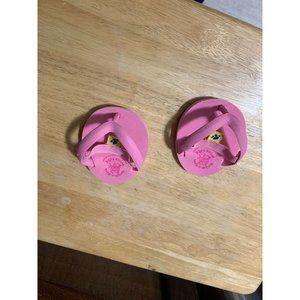 Build A Bear Flip Flop Sandals Pink One Size